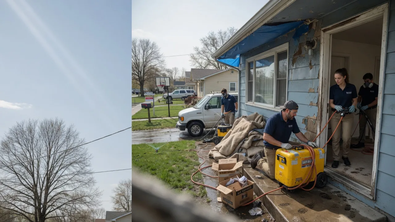 Basement Flood Cleanup in Atwood, IN near me